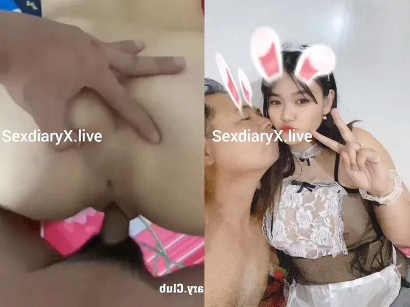 Người chồng đi làm xa, vợ yêu ở nhà mây mưa với trai